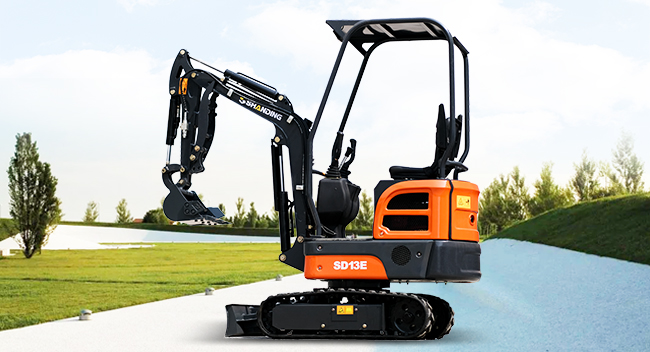 Shanding Group Launches New High-Efficiency Small Excavator SD13E to Boost Construction Efficiency